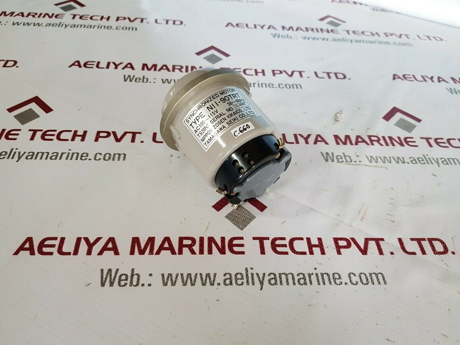 Tamagawa seiki nI I-90trt synchronized motor