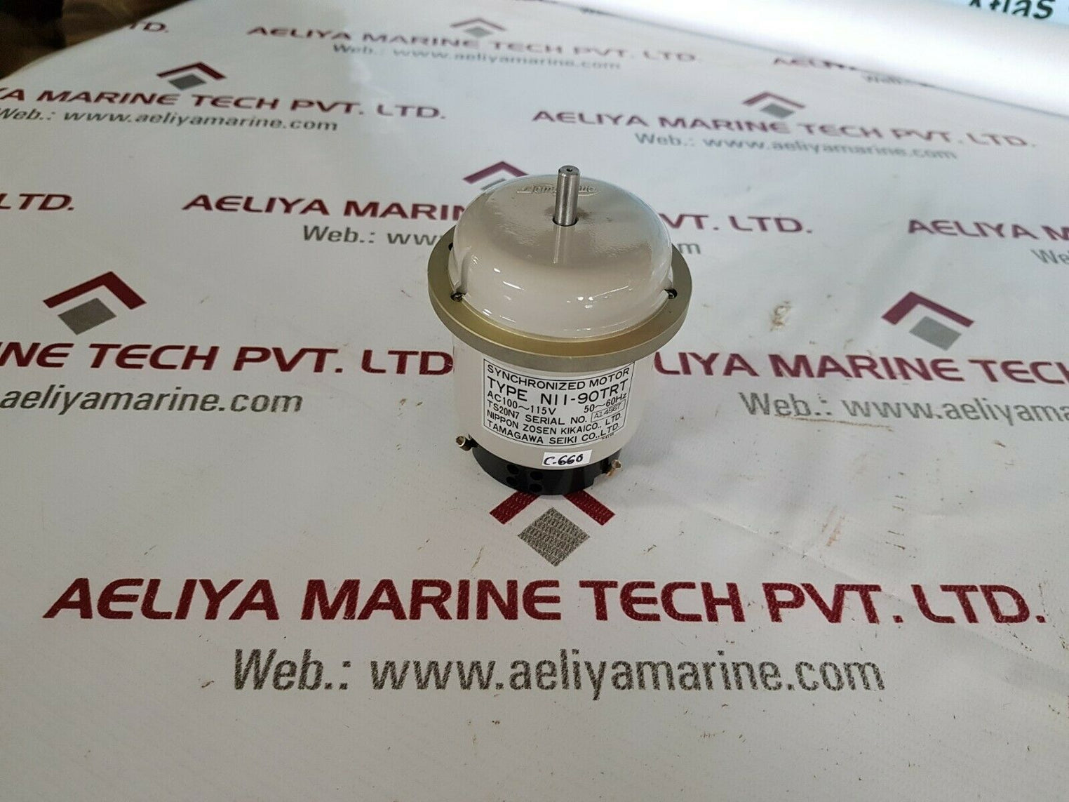 Tamagawa seiki nI I-90trt synchronized motor