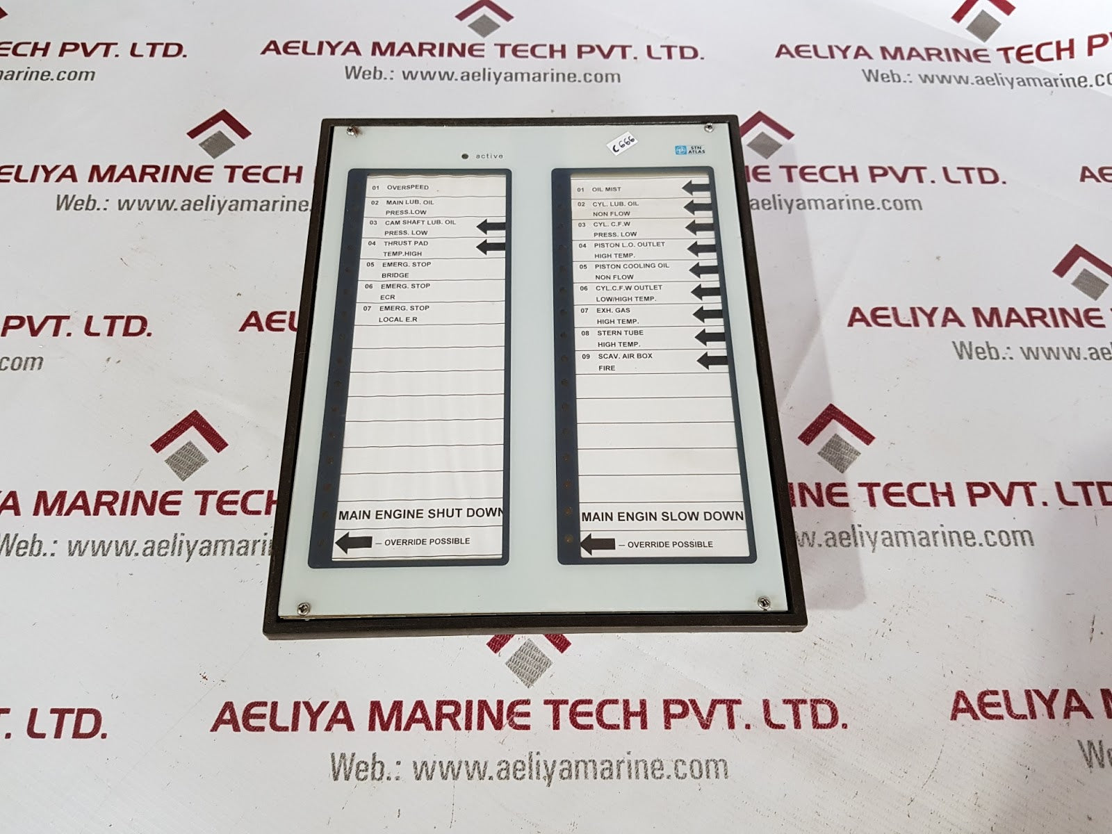 Stn atlas systemtechnik 271.132 304 indic panel mt32