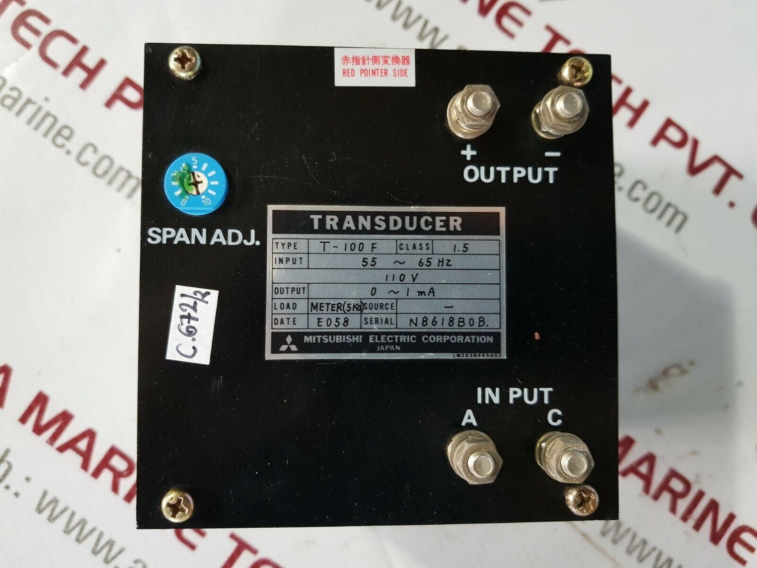 Mitsubishi electric t-100f transducer 