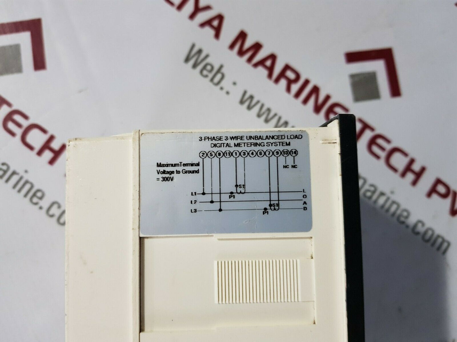 Rishabh rish em 3490 din panel mounted kilowatt hour meter