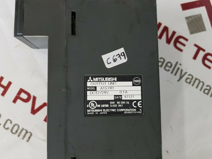 Mitsubishi a1sy81 output unit