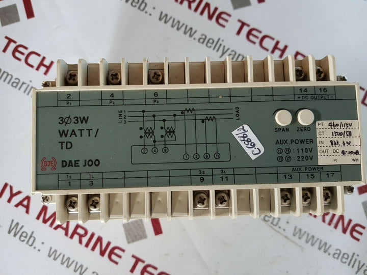 Dae joo dt-33w-x1 transducer