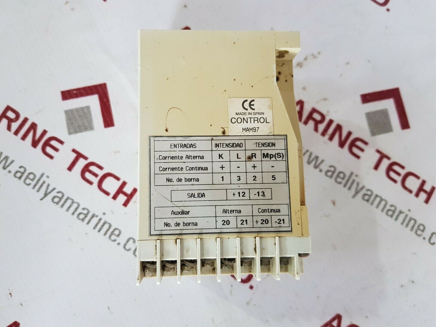 Sacc atua control mam97 0-120% f=50hz