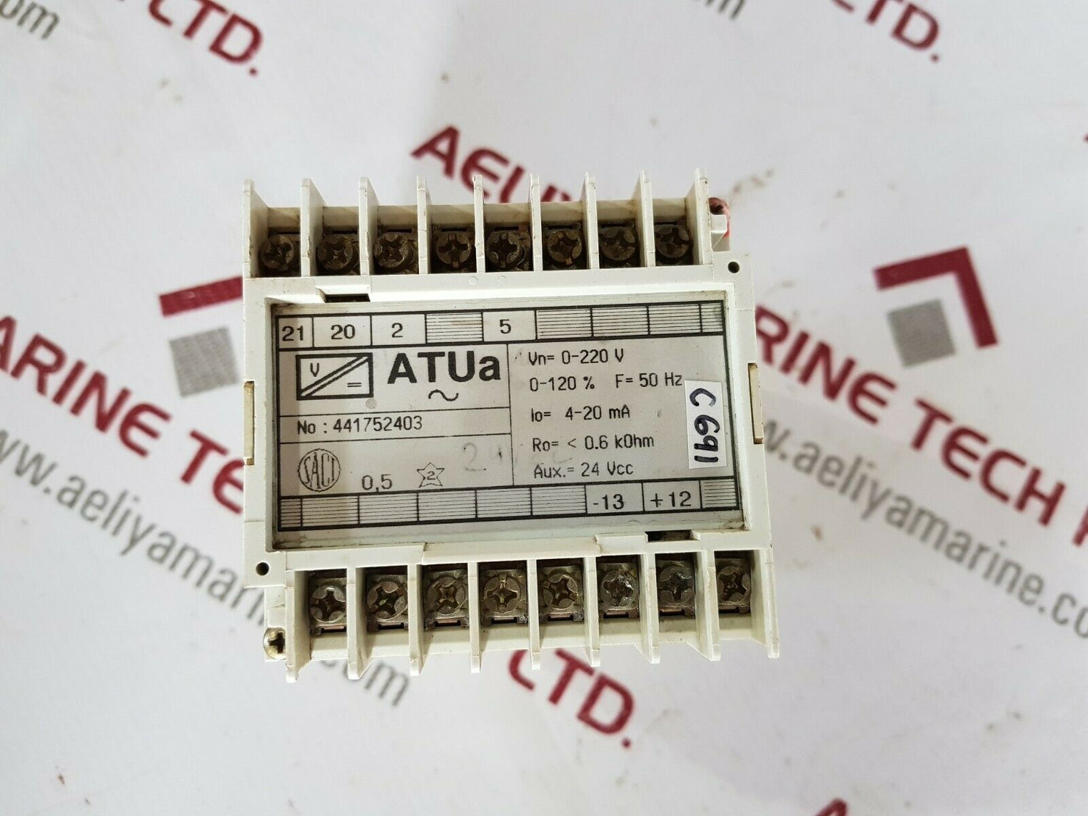 Sacc atua control mam97 0-120% f=50hz