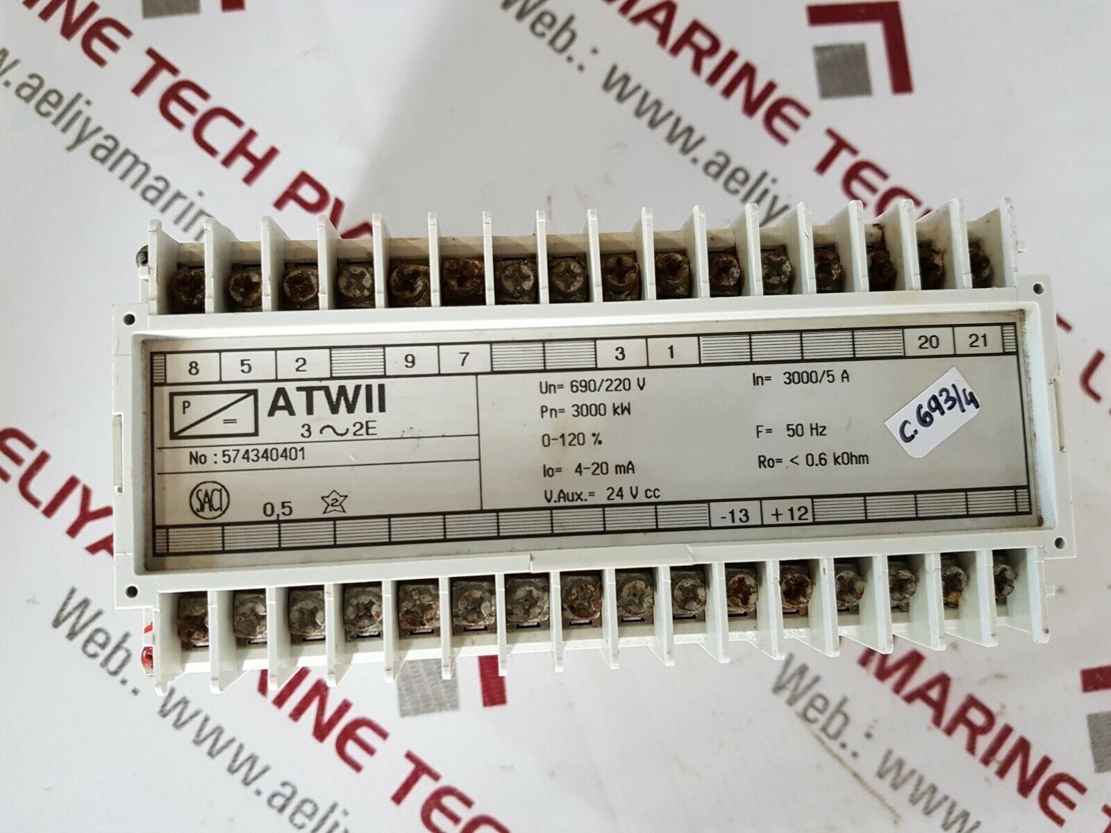 Saci atwii 3000kw measuring programmable transducers 