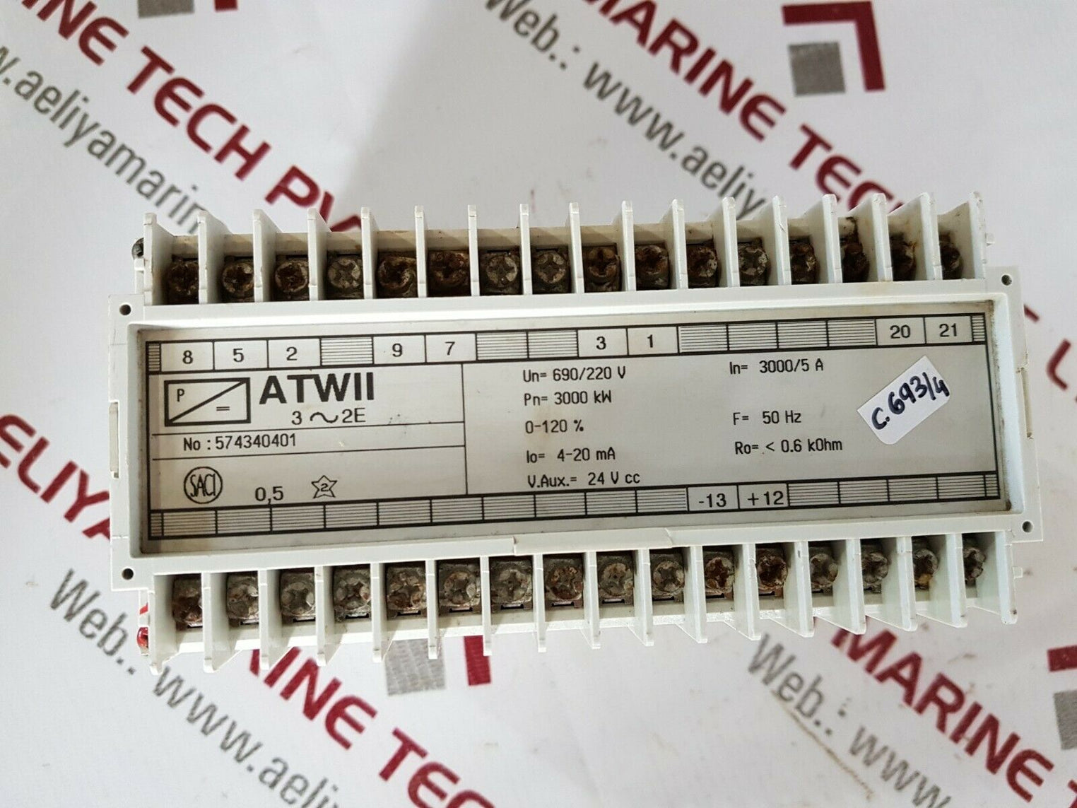 Saci atwii 3000kw measuring programmable transducers 