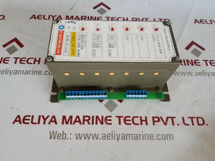 Kt electric 96190 (h-1192) group annunciator