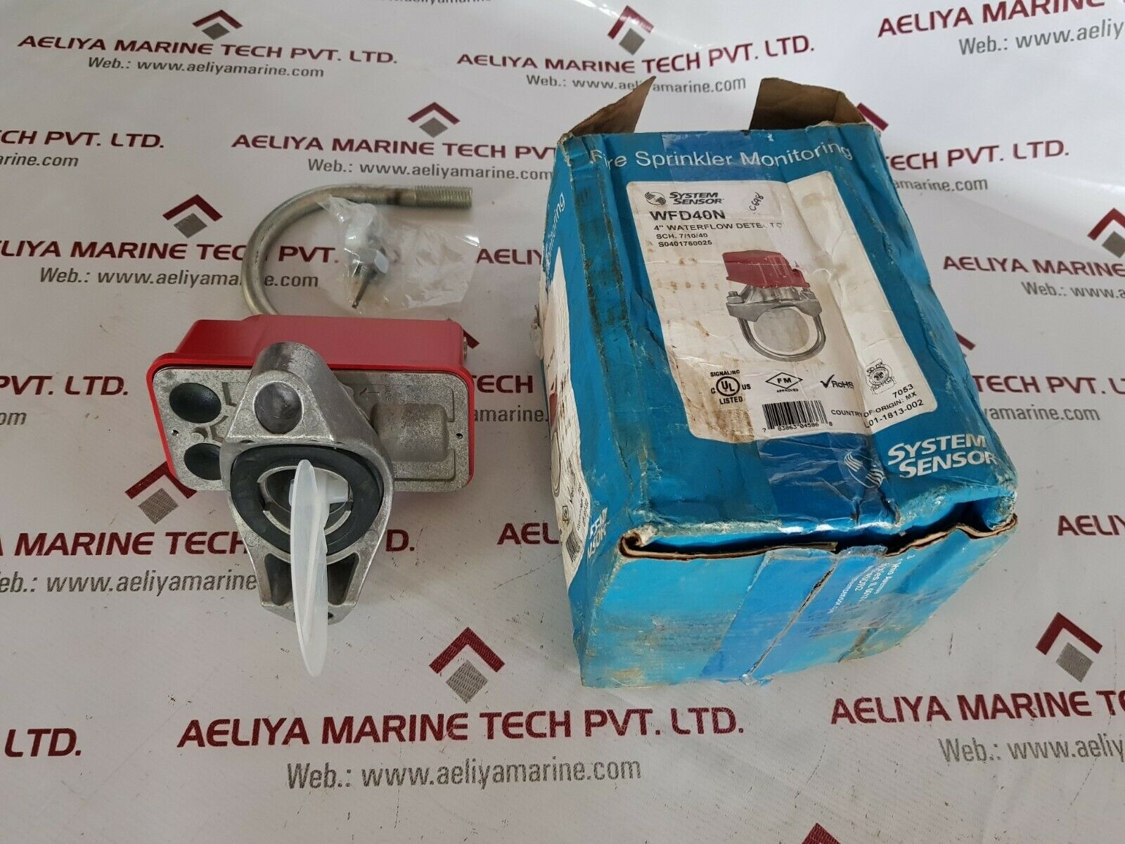 System sensor wfd40n waterflow detector 