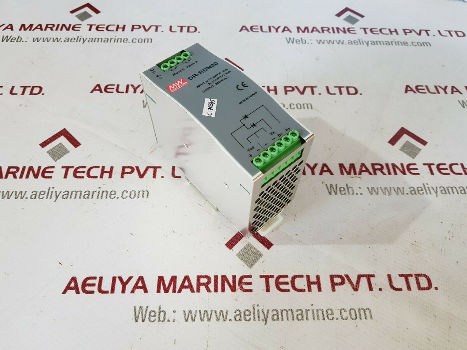 Mean well dr-rdn20 din rail power supply