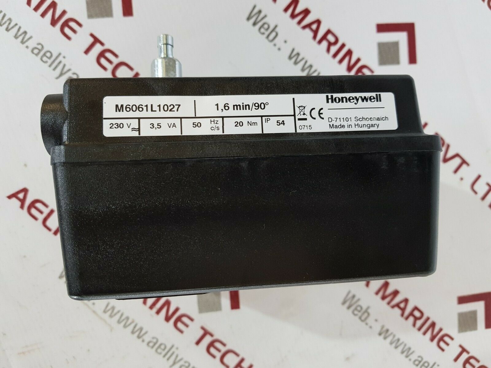 Honeywell m6061l1027 standard line rotary valve actuator