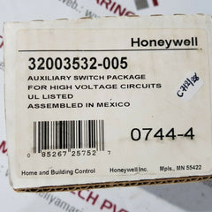 Honeywell 32003532-005 auxiliary switch package for high voltage circuits