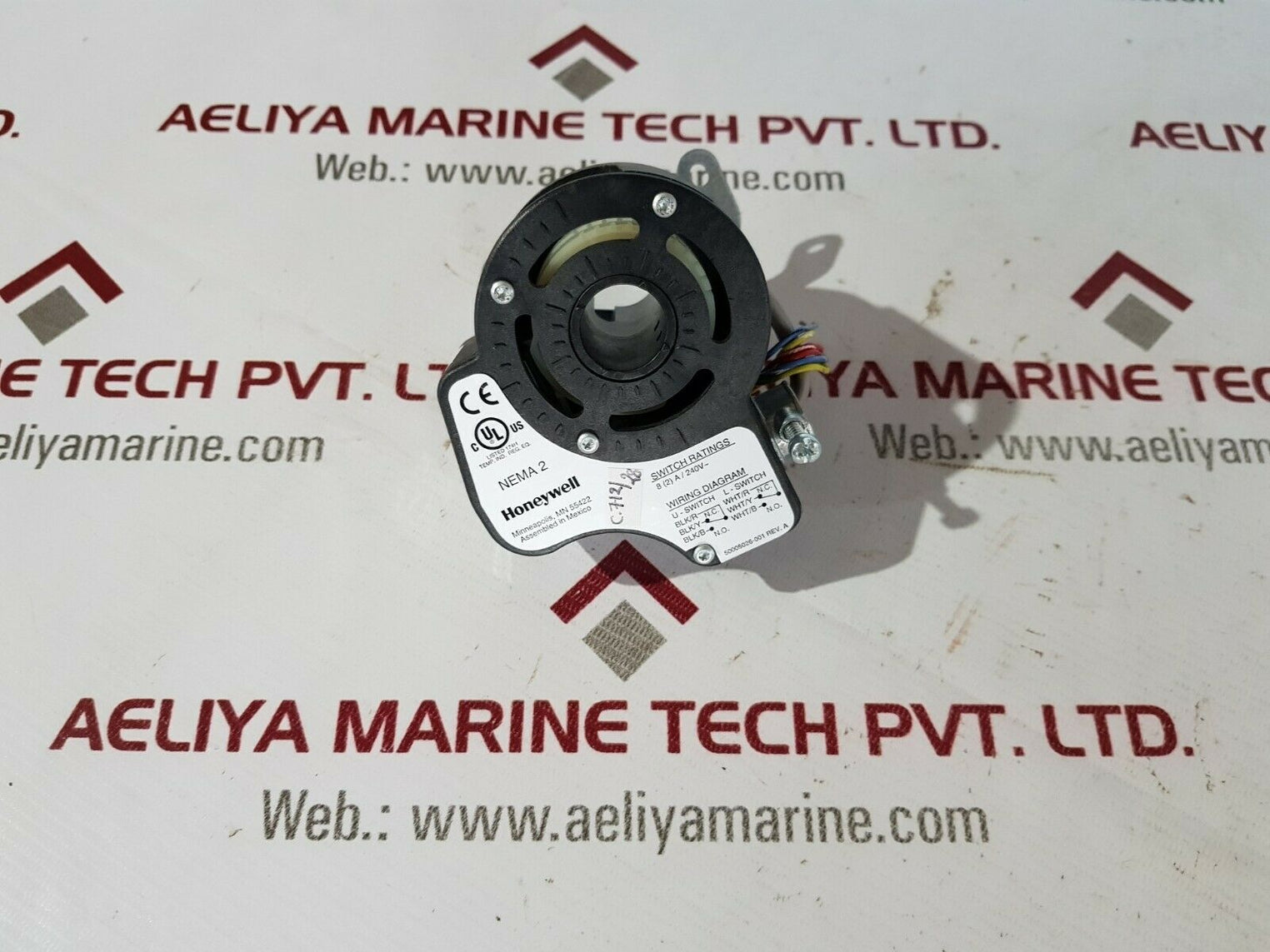 Honeywell 32003532-005 auxiliary switch package for high voltage circuits