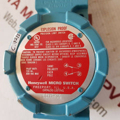 Honeywell lsxyab3k explosion proof precision limit switch