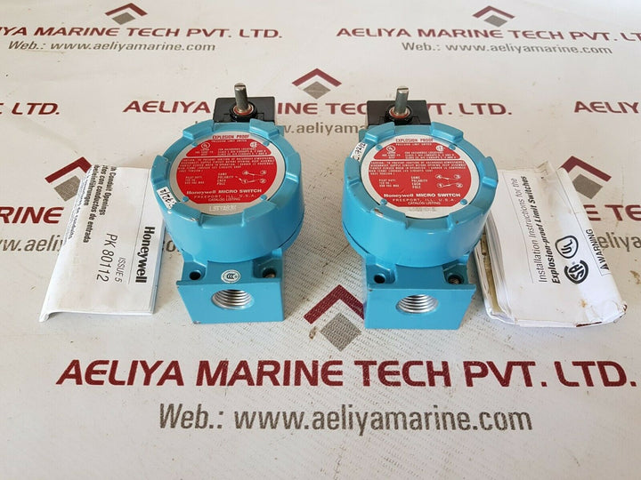 Honeywell lsxyab3k explosion proof precision limit switch