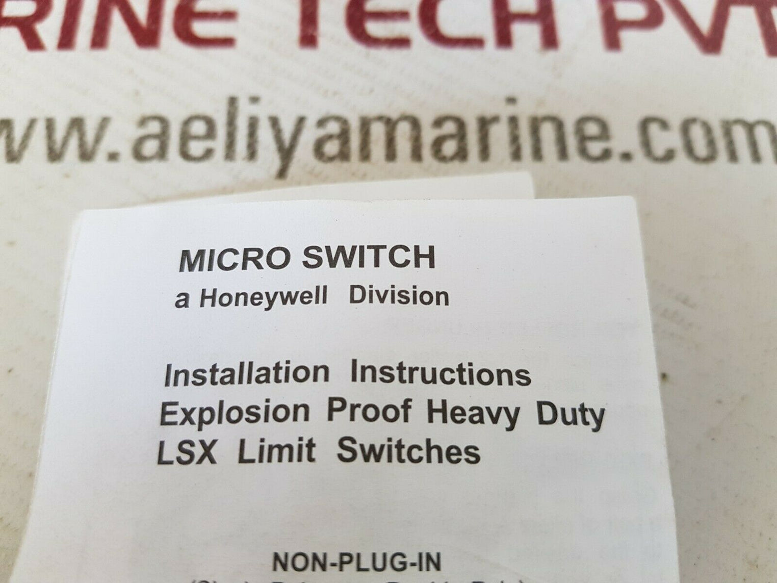 Honeywell lsxyab3k explosion proof precision limit switch