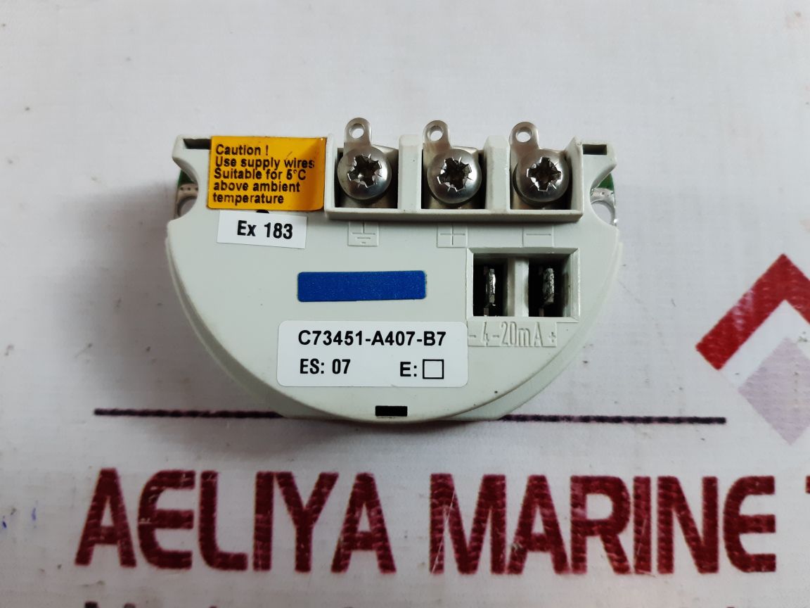 Siemens C73451-a407-b7 Transmitter Power Module Es: 07