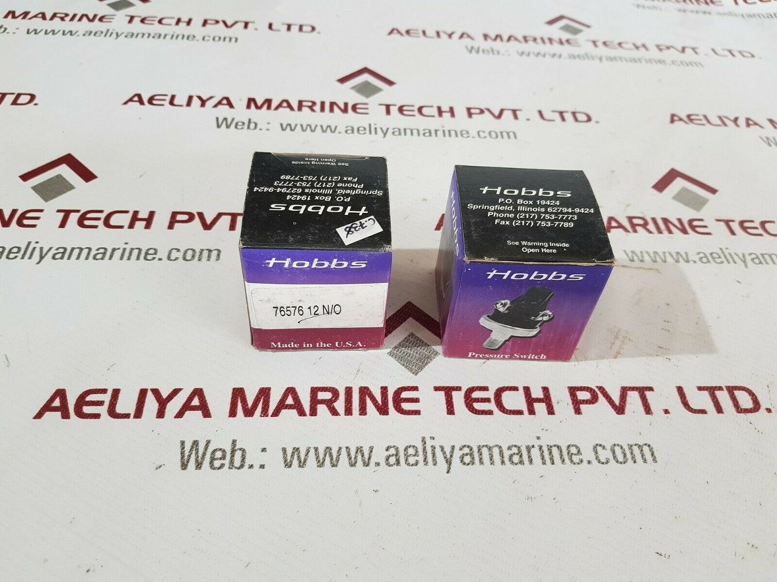 Hobbs pressure switch 76576 12 N/o