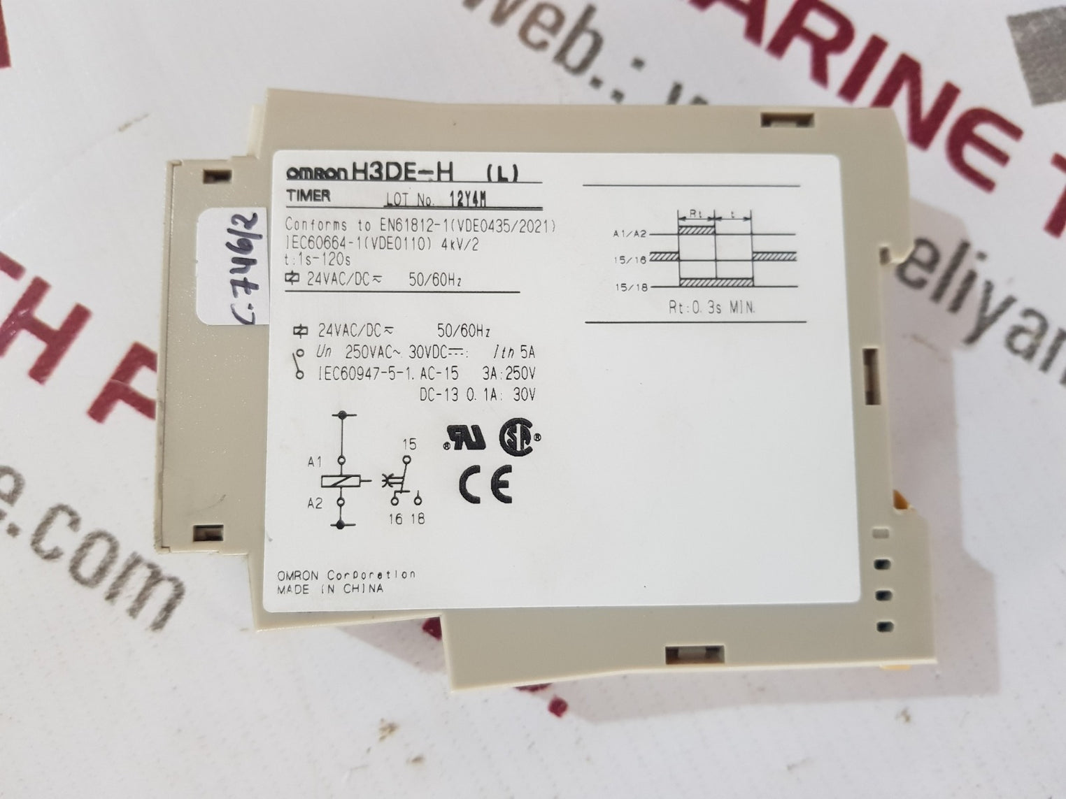 Omron h3de-h (L) timer