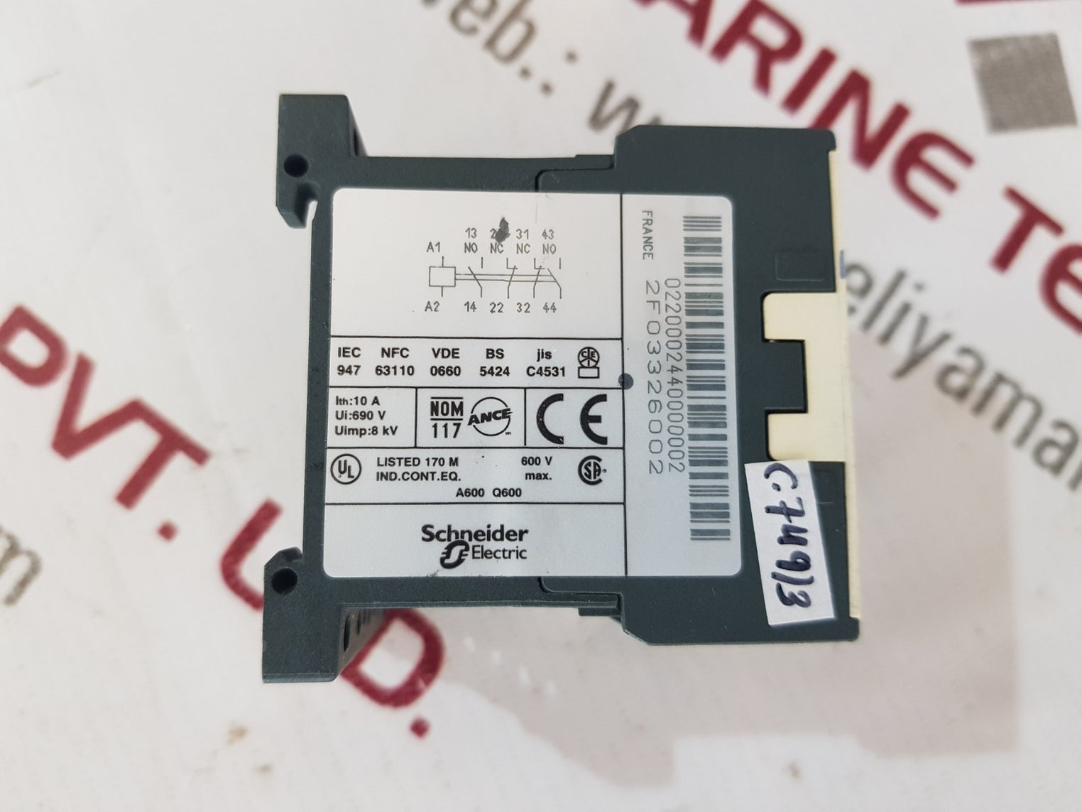 Telemecanique Square D Control Relay Ca3Kn22Bd Coil 24V