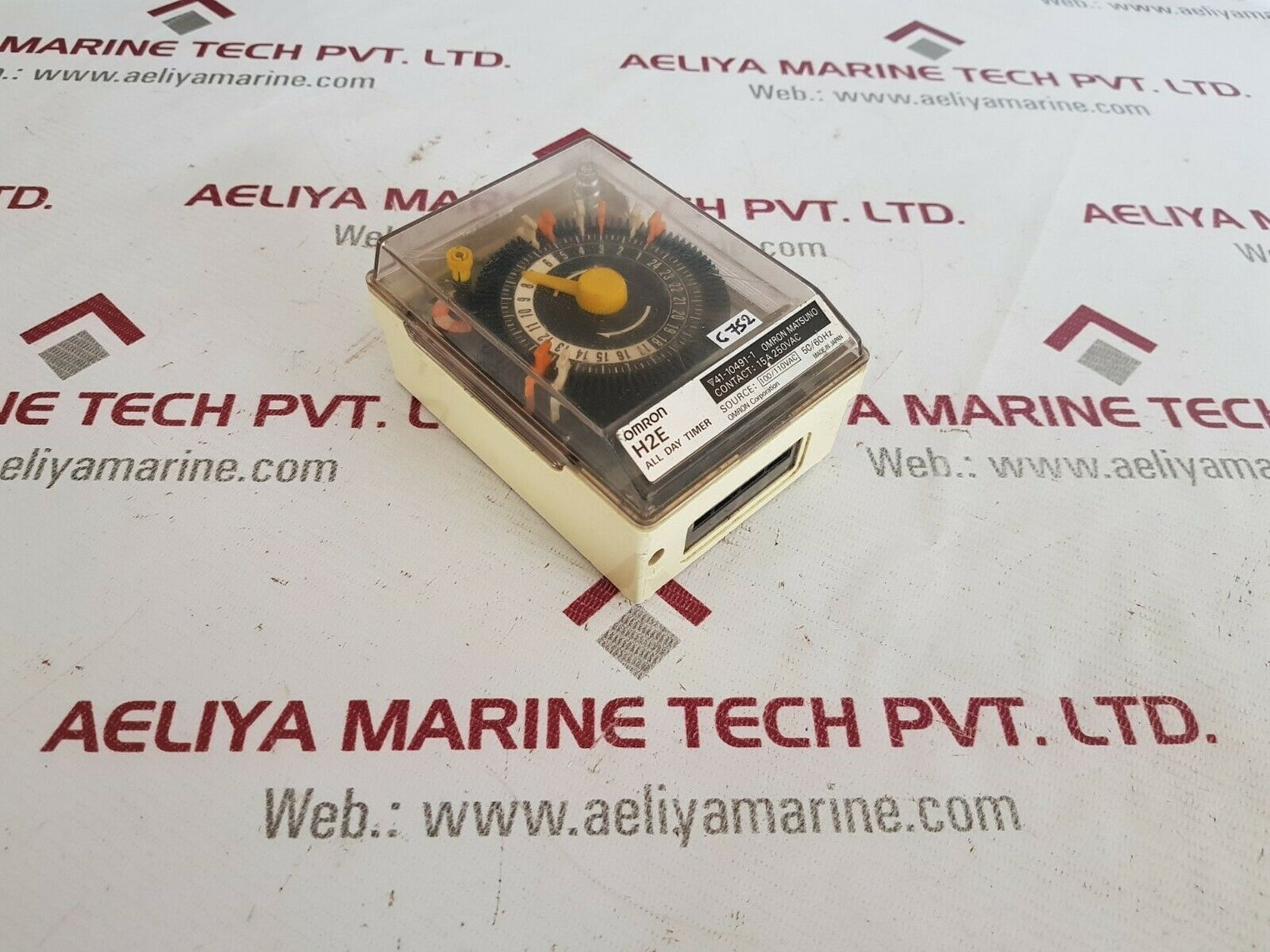 Omron h2e timer switch 100/110vac