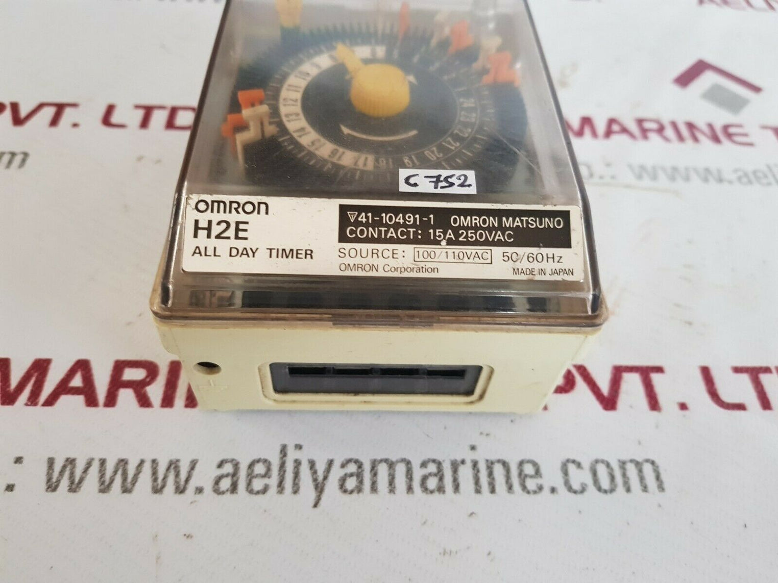 Omron h2e timer switch 100/110vac