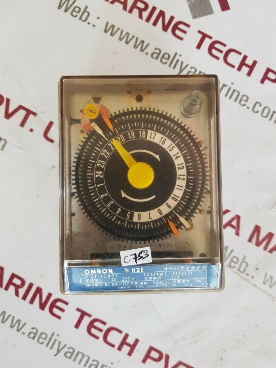 Omron h2e timer switch 100/110v 2va