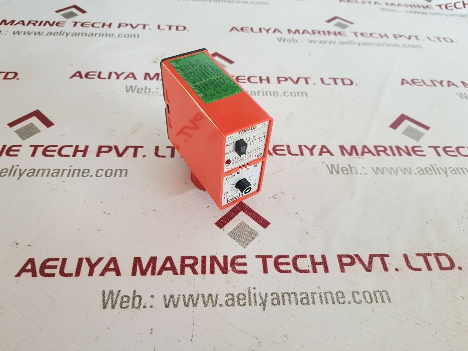 Bircher 5130.3.001 time delay relay 10-250s