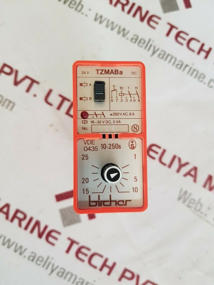 Bircher 5130.3.001 time delay relay 10-250s