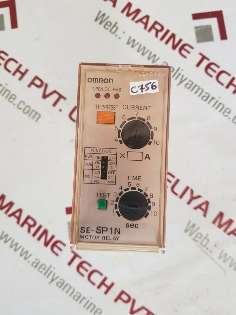 Omron se-sp1n motor relay used