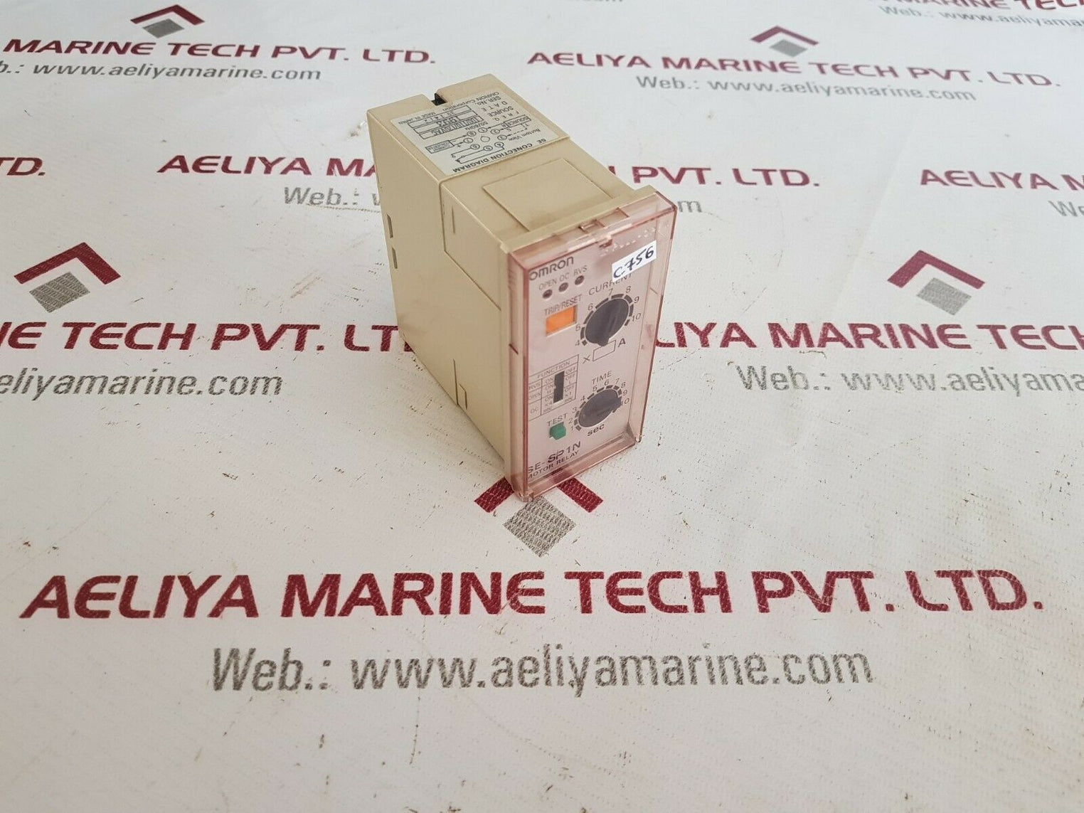Omron se-sp1n motor relay used