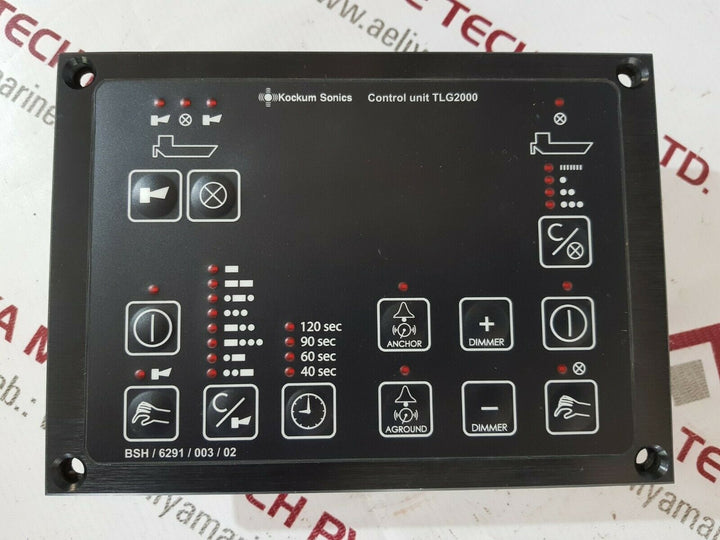 Kockum sonics tlg2000 control unit controller