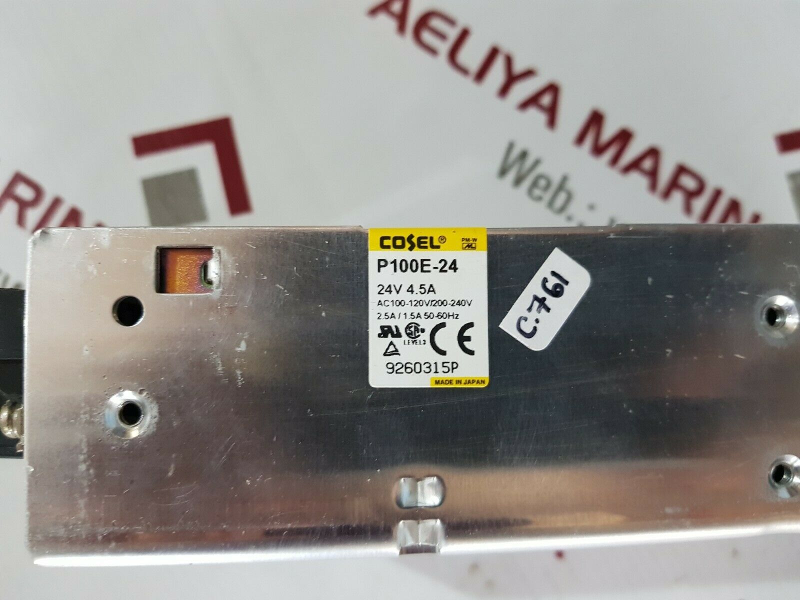 Cosel p100e-24 24v 4.5a power supply