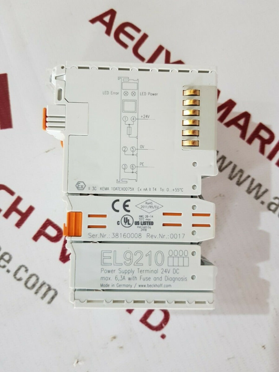 Beckhoff el9210 terminal module 6,3a