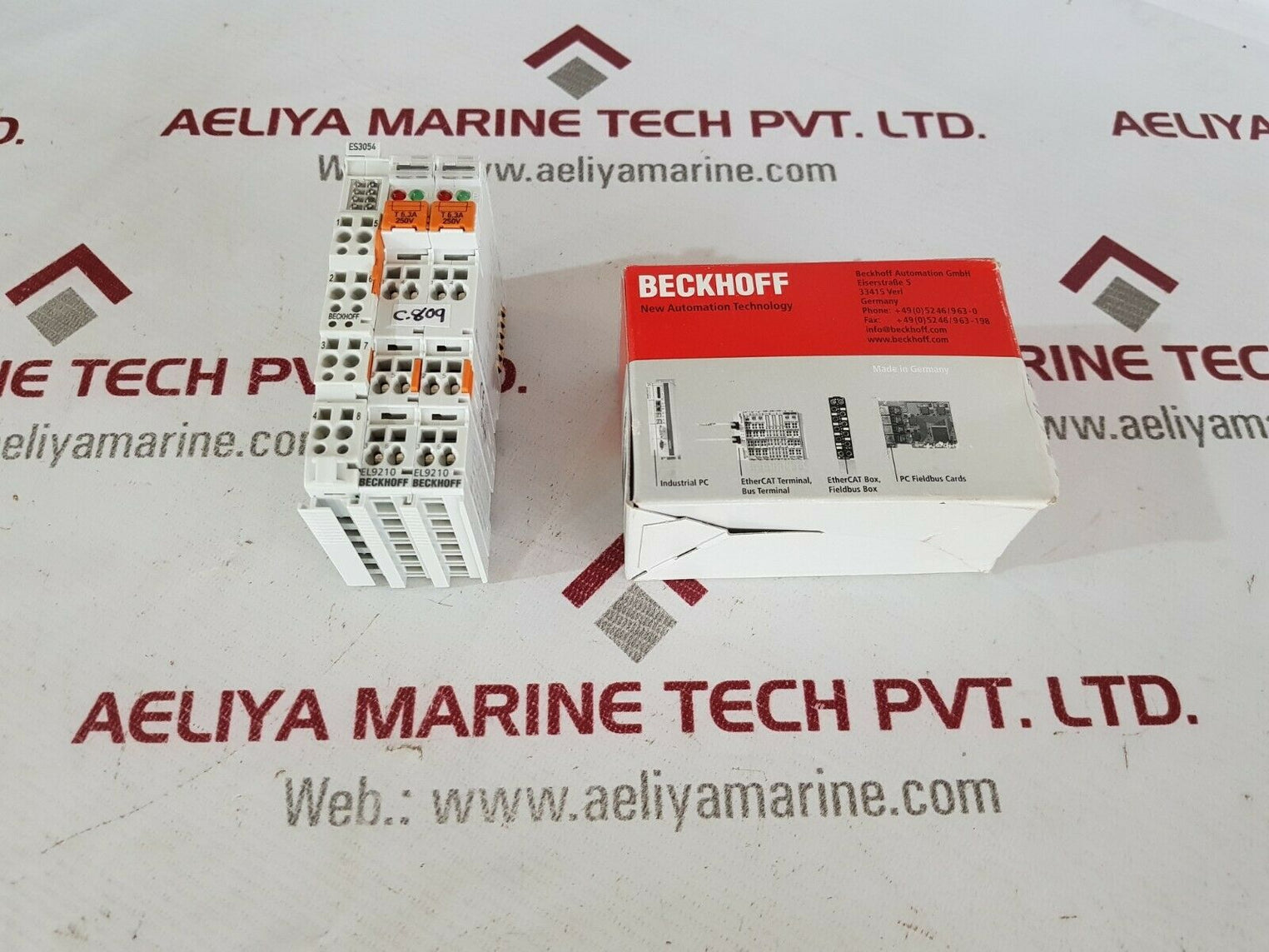 Beckhoff el9210 terminal module 6,3a