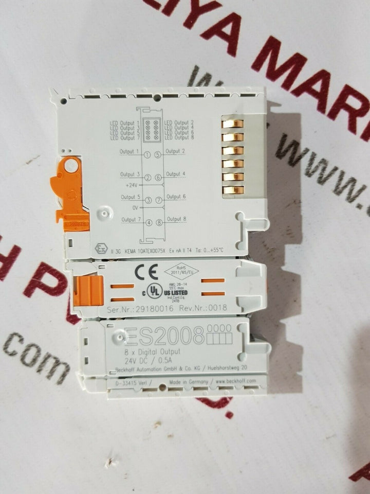 Beckhoff es2008 8 x digital output module
