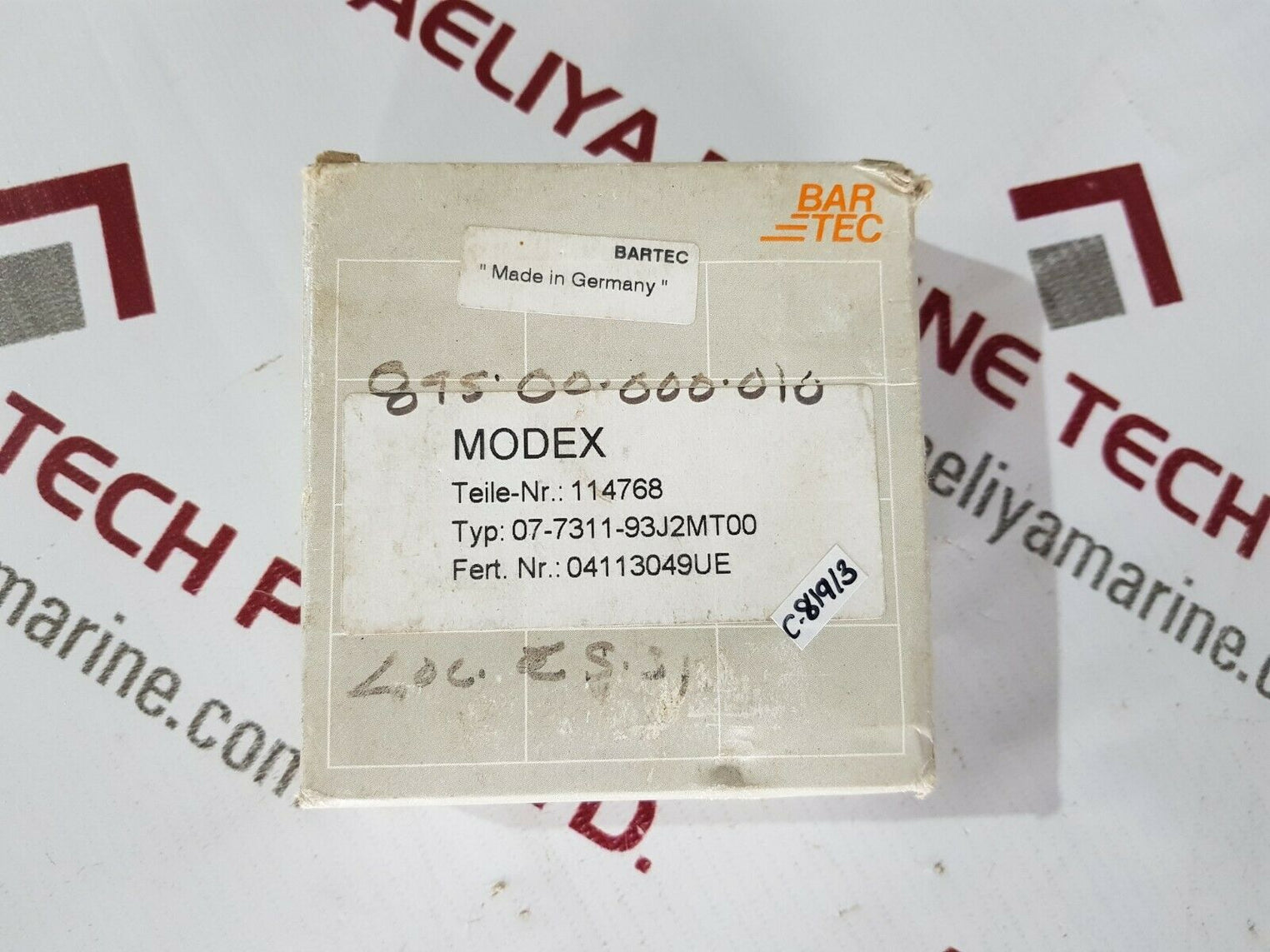 Bartec 07-7311-93J2/Mt00 Relay 250V