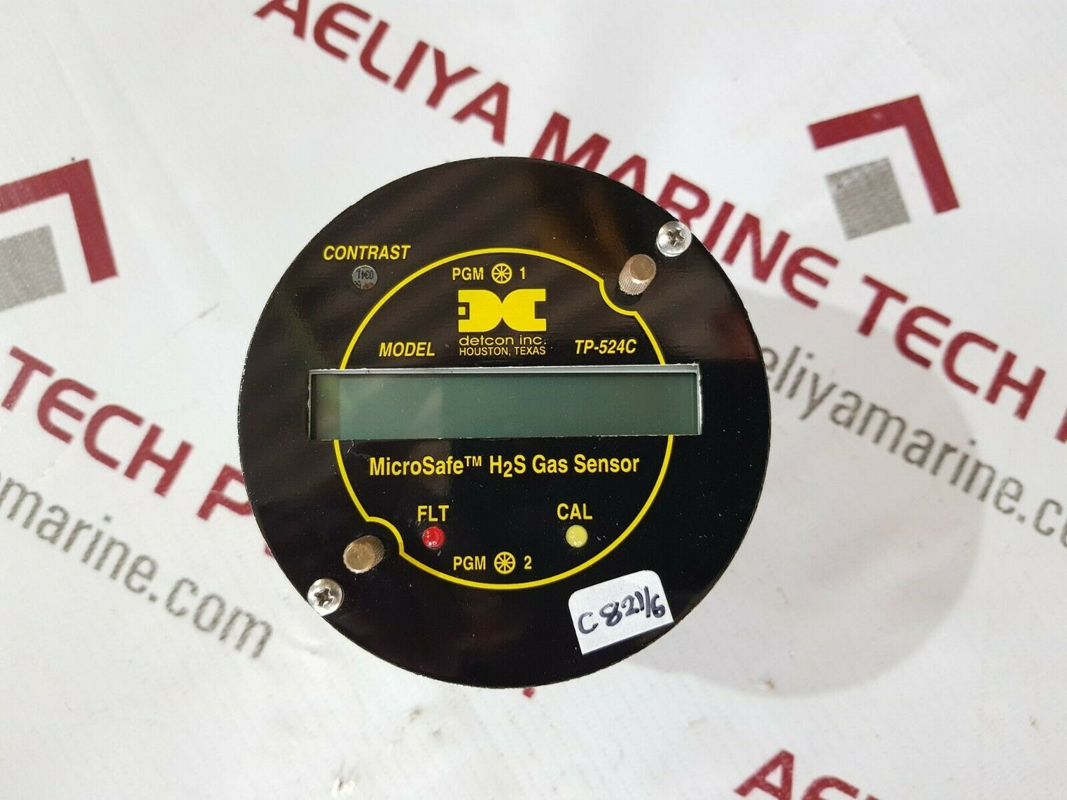 Detcon tp-524c microsafe h2s gas intelligent sensor