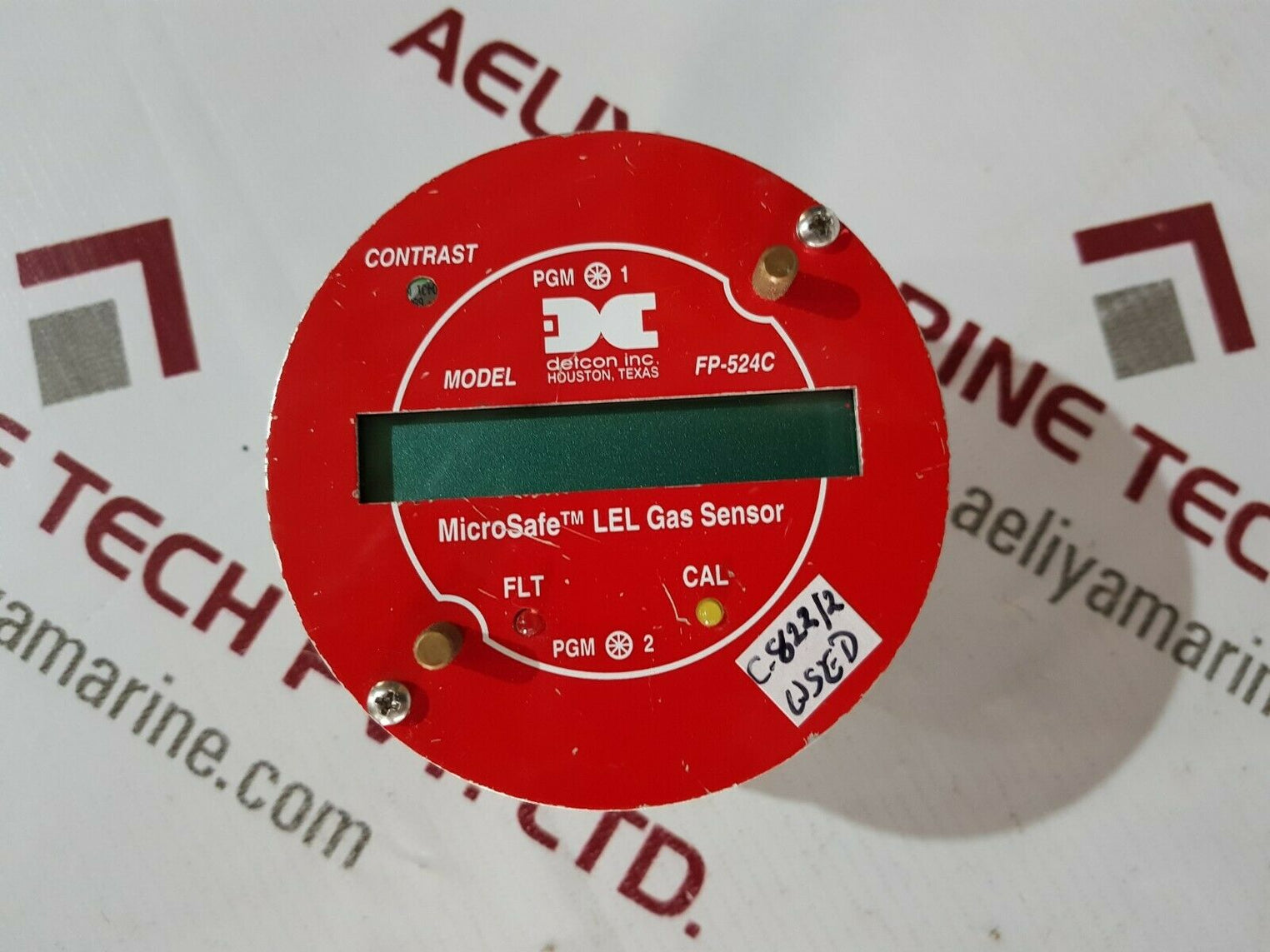 Detcon microsafe lel gas sensor fp-524c