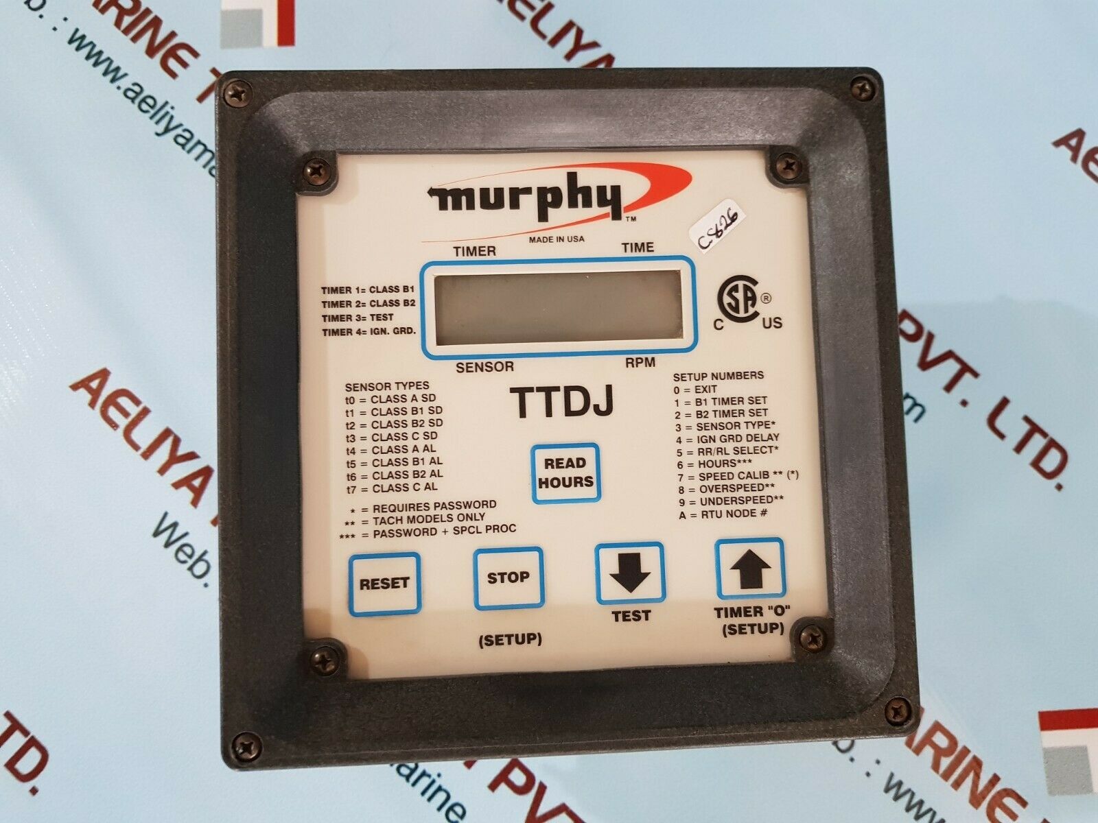 Murphy ttdj-dc digital fault annunciator