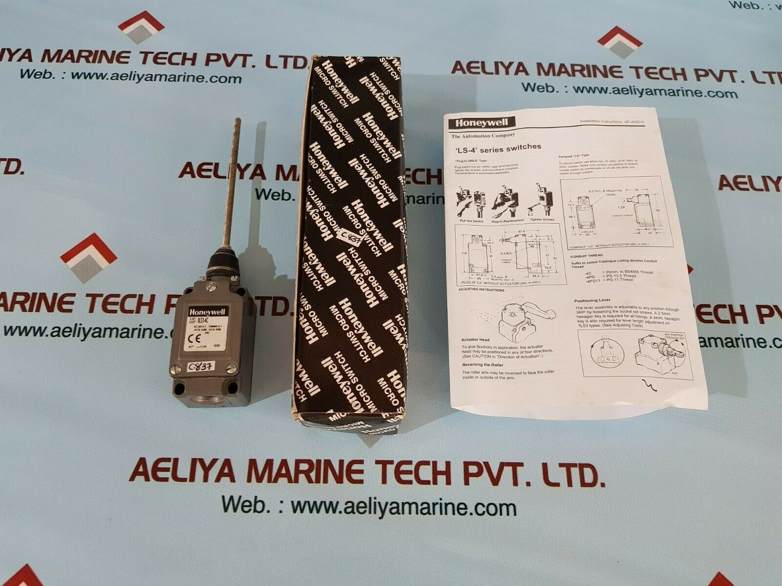 Honeywell 8ls1-4c limit switch