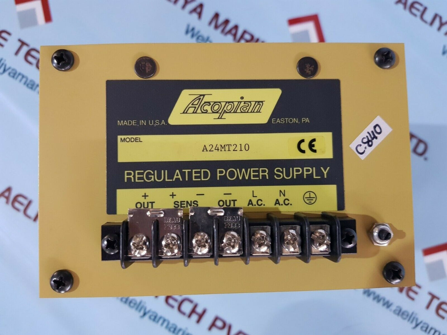 Acopian a24mt210 regulated power supply