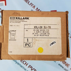 Hubbell killark krj-20 su-78 receptacle pin/sleeve 20amp115/230vac
