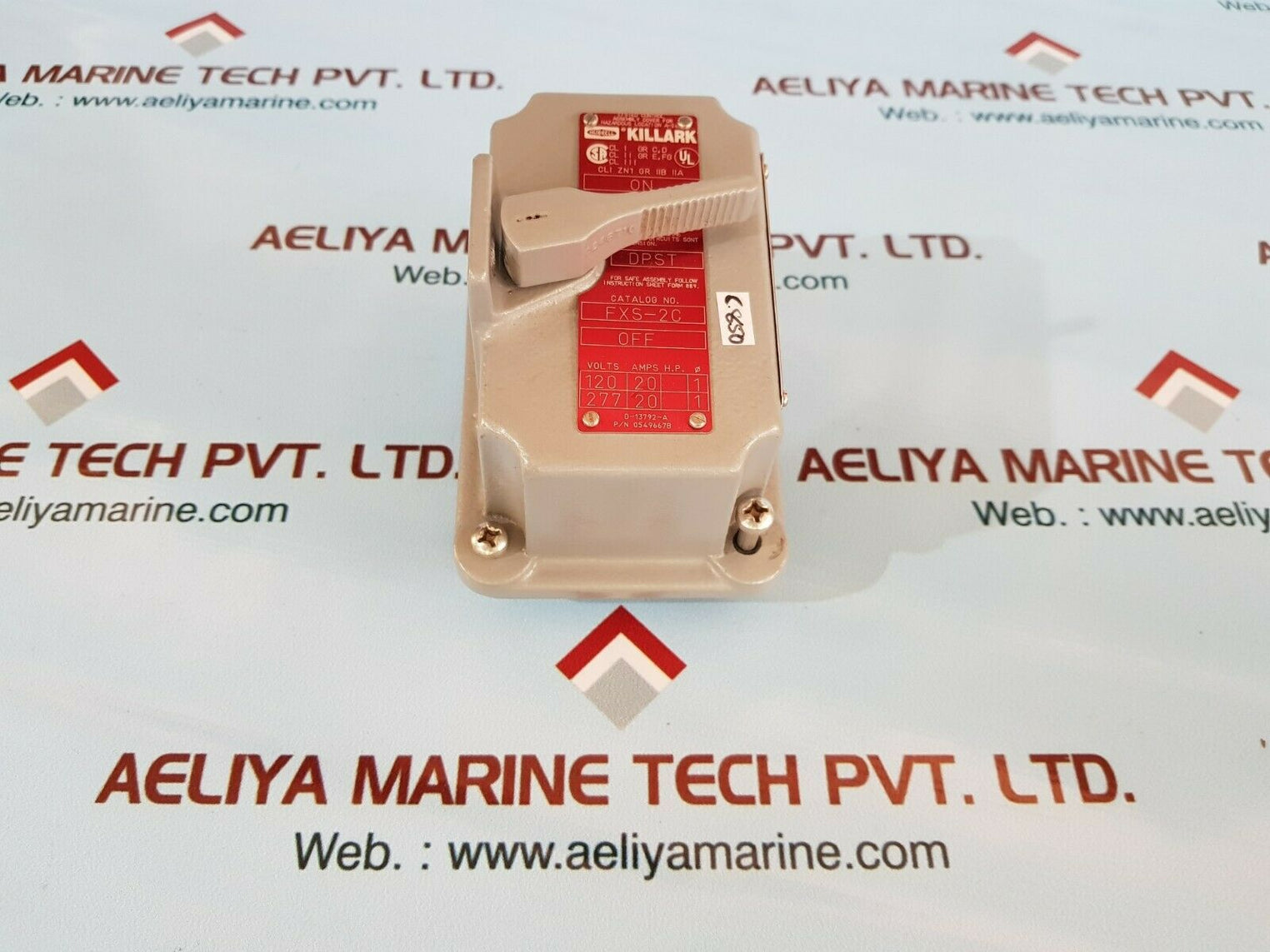 Hubbell Killark fxs-2c seal-x factory sealed tumbler switch controls