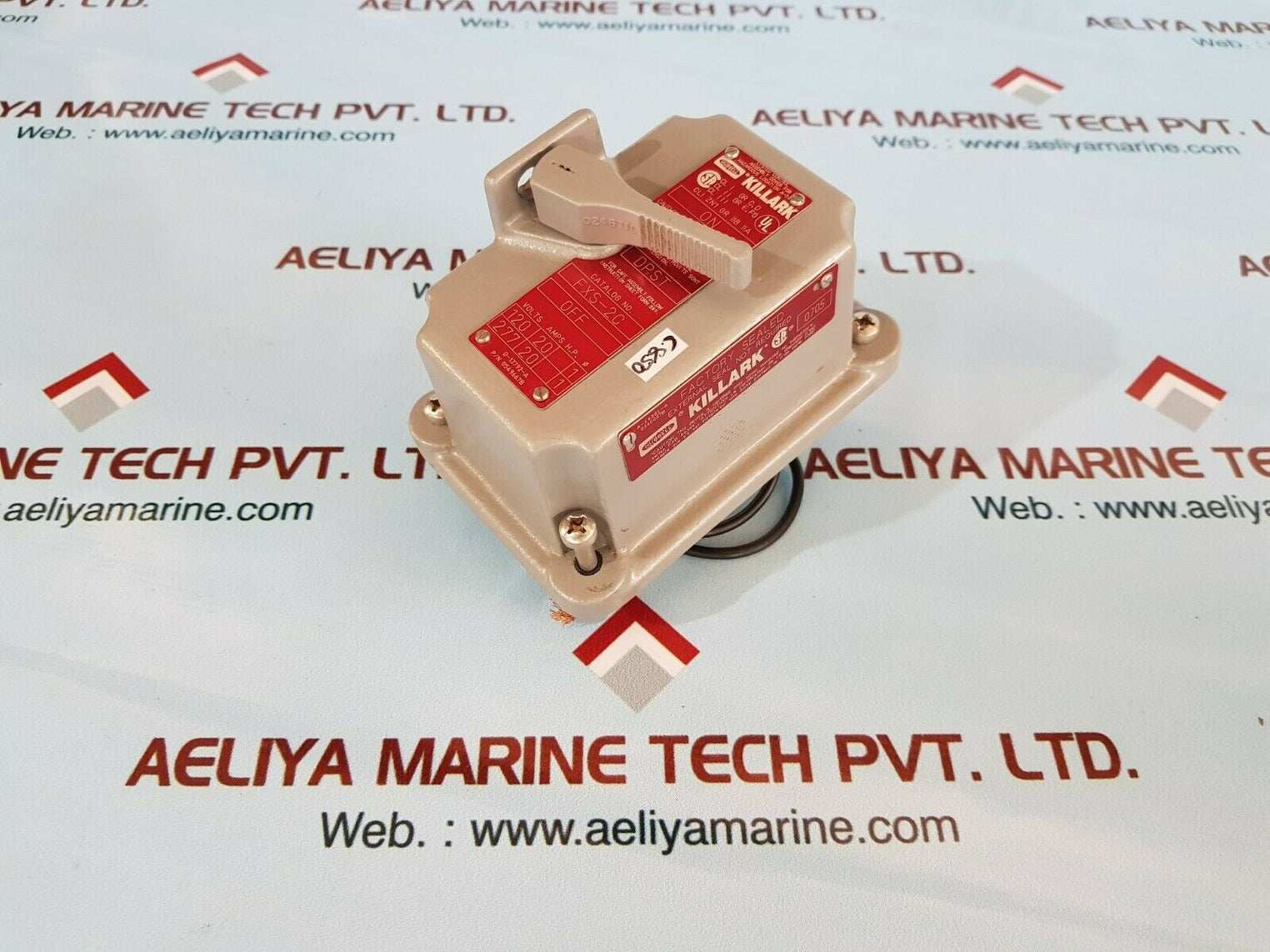 Hubbell Killark fxs-2c seal-x factory sealed tumbler switch controls