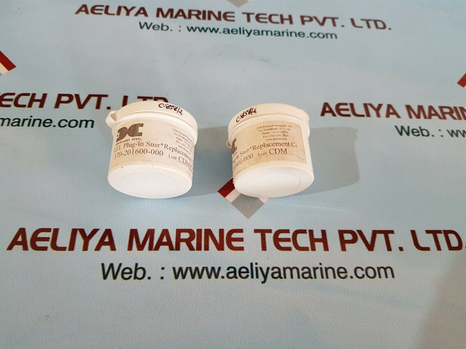 Detcon 370-201600-000 lel plug-in sensor 365-037020-160