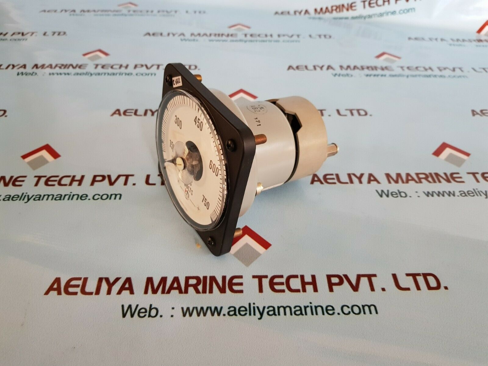 General electric ab40 ac voltmeter 50-103021pzsm2aaz 0 to 750 volts