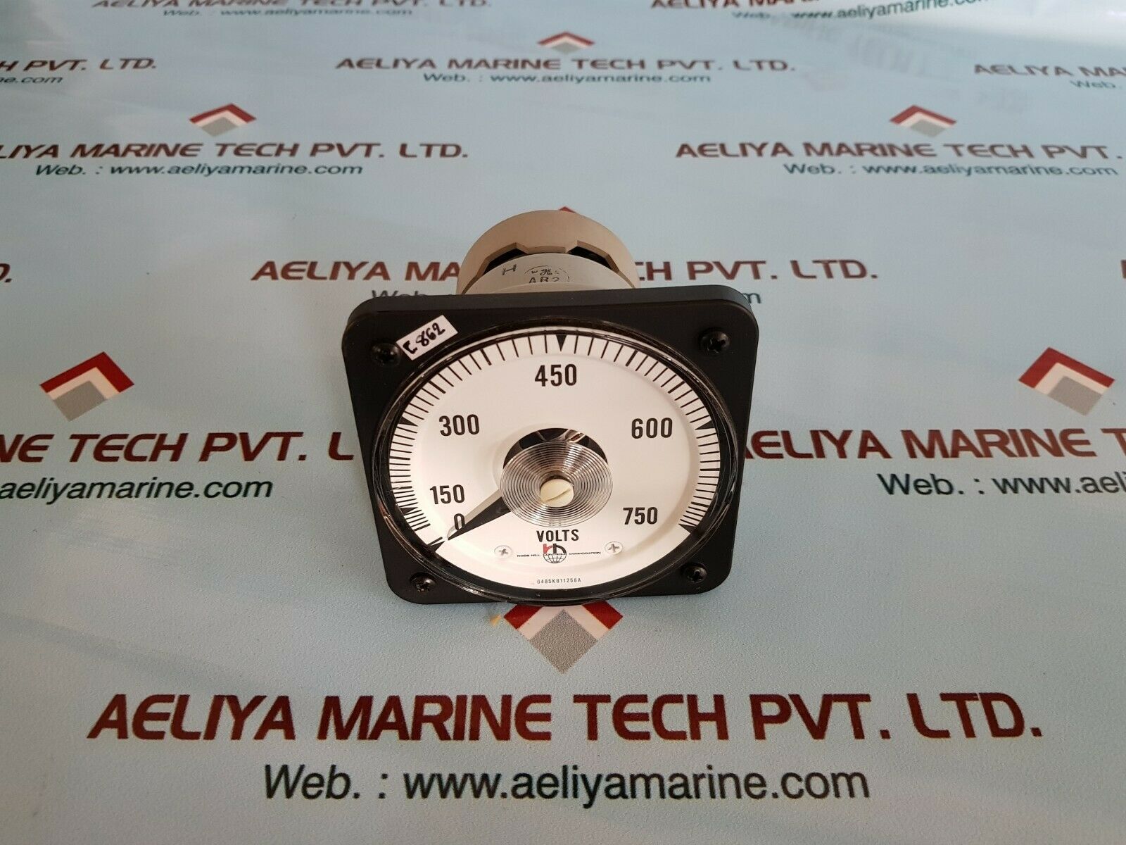 General electric ab40 ac voltmeter 50-103021pzsm2aaz 0 to 750 volts