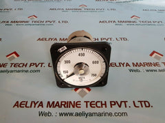 General electric ab40 ac voltmeter 50-103021pzsm2aaz 0 to 750 volts