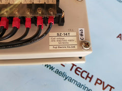 Fuji electric sz-14t coil voltage